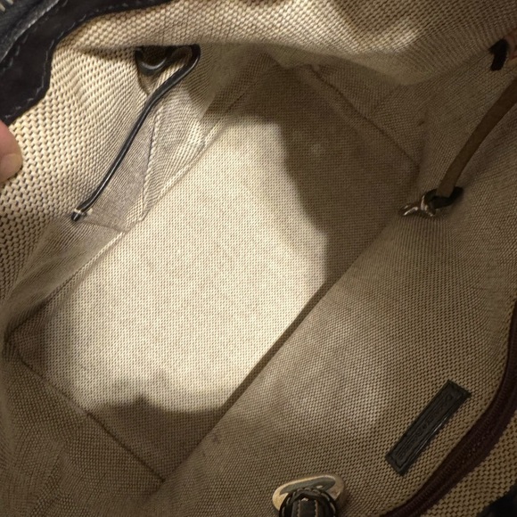 Dooney & Bourke Navy Blue Croc-Embossed Women's Bag - Picture 9 of 10